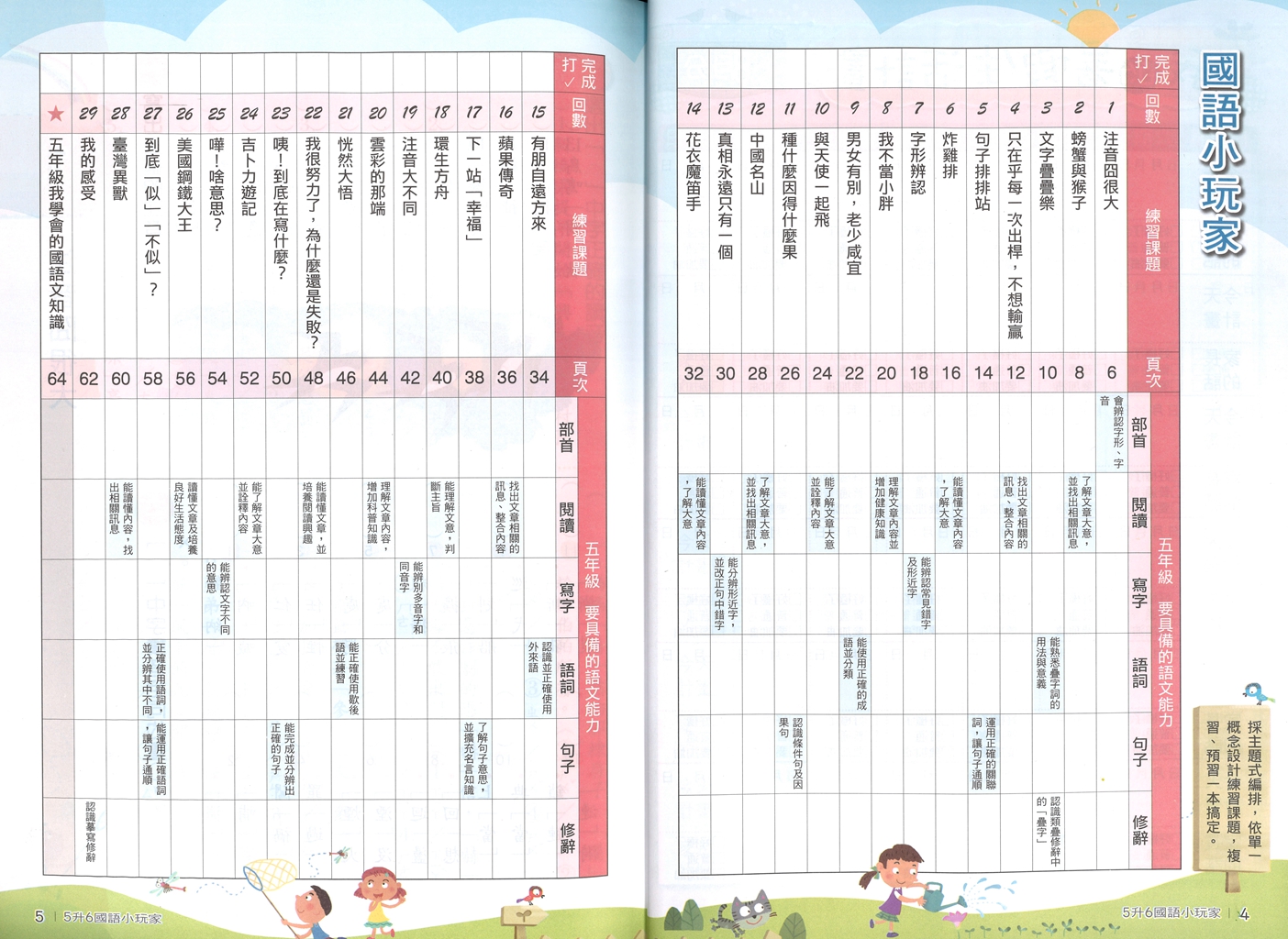 【國小暑假115】南一國小 暑假國語小玩家-5升6